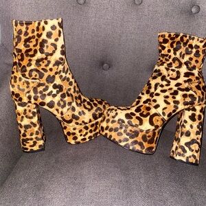 Saint Laurent Zipper Platform Billy Boots